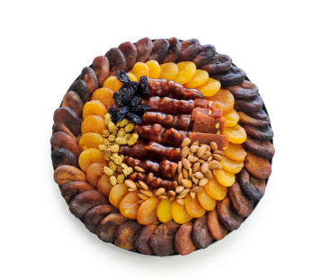 Ahşap Hediyelik Lüx Sepet 37 Cm (2 KG)