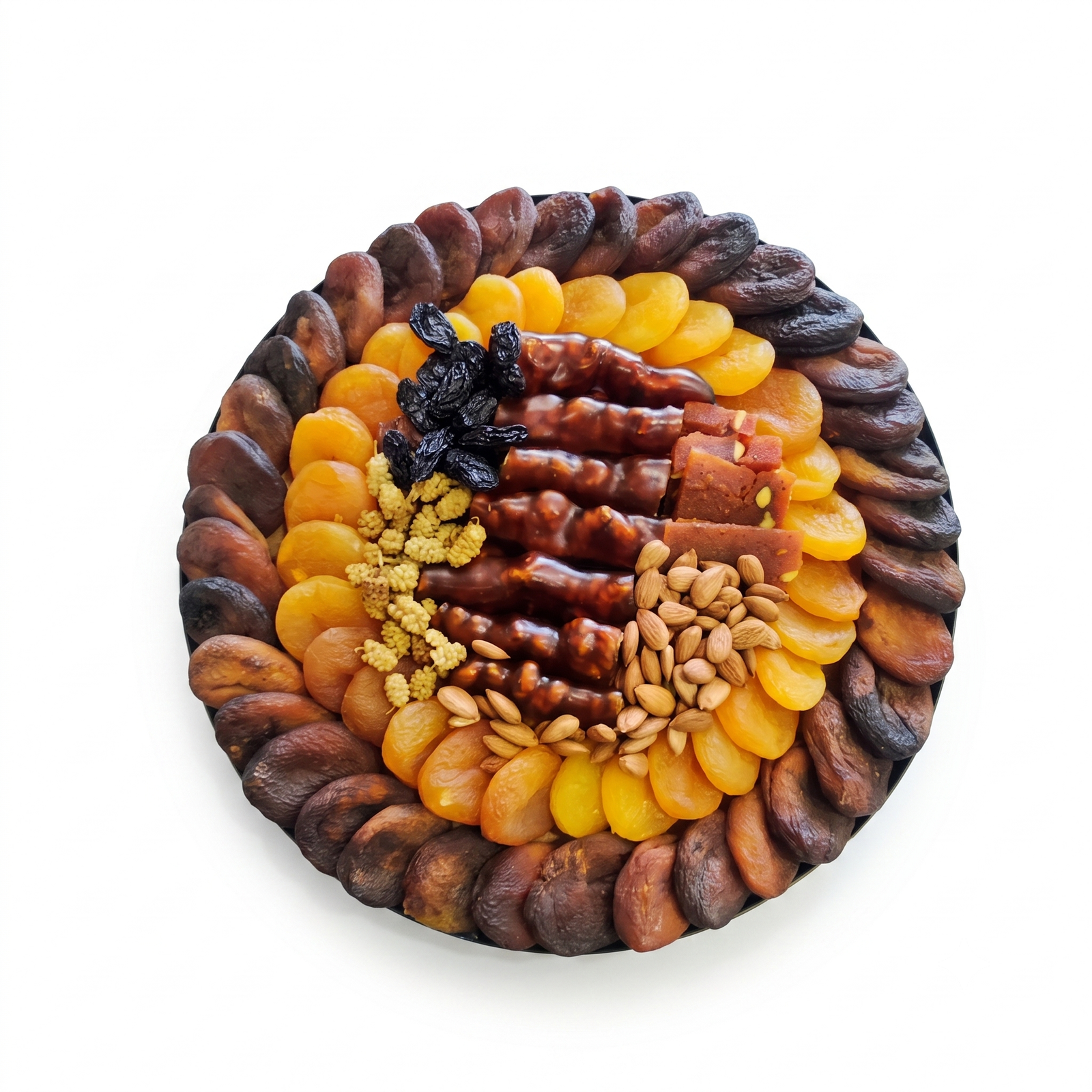 Ahşap Hediyelik Lüx Sepet 37 Cm (2 KG)