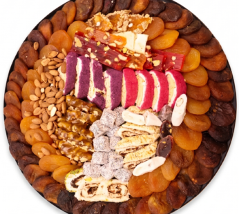 Ahşap Hediyelik Sepet 37 Cm (2 KG)