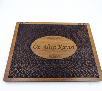 Özel İsim Yazılı Ahşap Hediyelik Kutu (1200 GR)